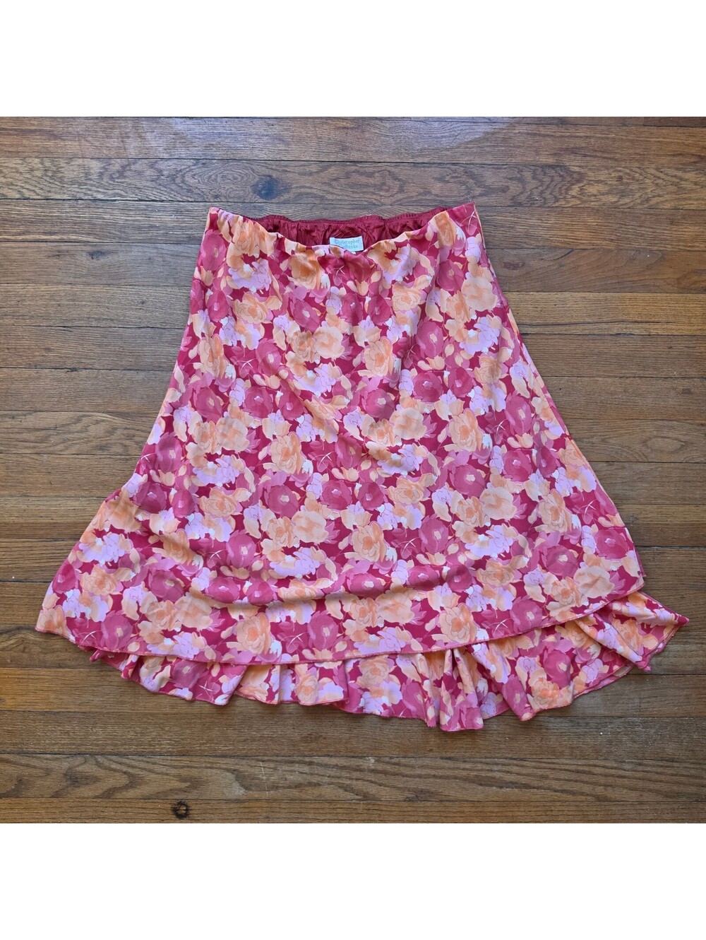 2006 vintage Christopher & Banks floral flowy fairy skirt